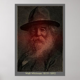 Póster Walt Whitman