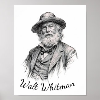 Póster Walt Whitman