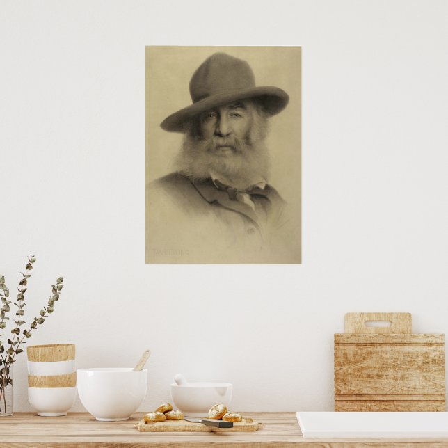 Póster Walt Whitman: El buen poeta gris (Cocina)