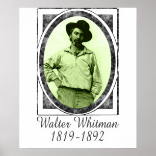 Póster Walter Whitman