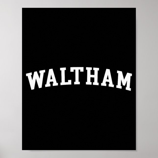 Póster Waltham  (Frente)