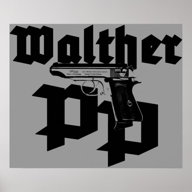Póster Walther PP (Frente)
