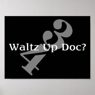 Póster Waltz Up Doc