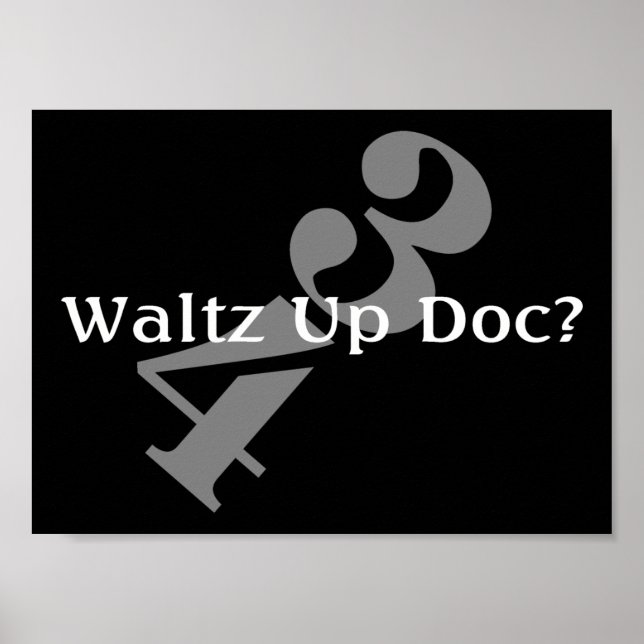 Póster Waltz Up Doc (Frente)