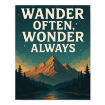 Wander A Menudo, Wonder Always - Montaña Starry Ni
