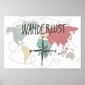 Póster Wanderlust
