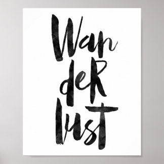 Póster Wanderlust