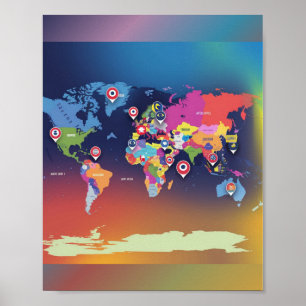 Póster Wanderlust Awaits