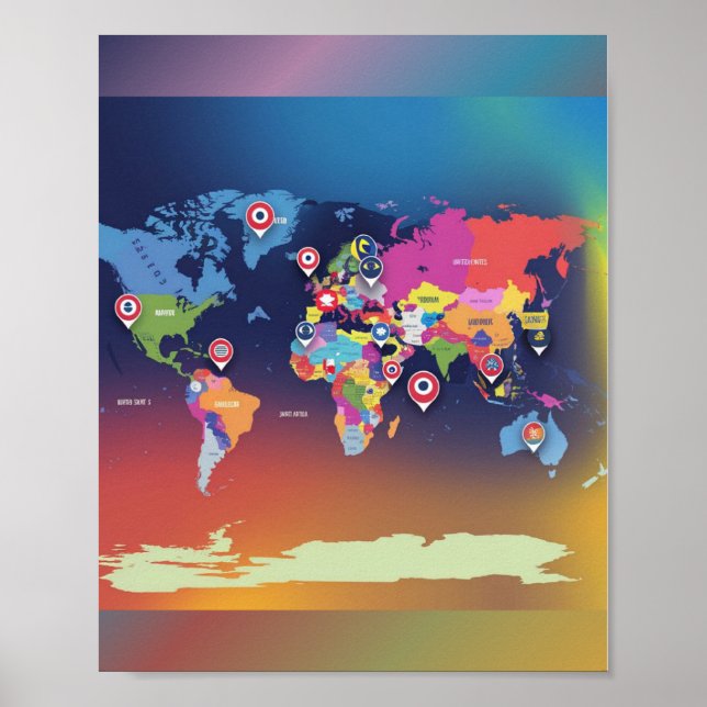 Póster Wanderlust Awaits (Frente)