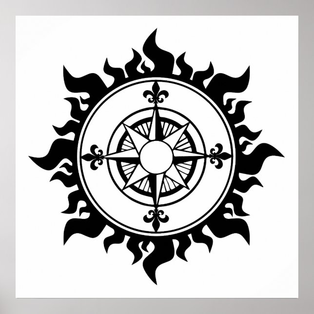 Póster Wanderlust es el deseo de explorar el mundo (Frente)