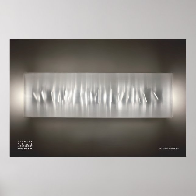 Póster Wandobjekt A - Objeto Wall A, (Frente)