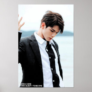 Póster WANNA ONE Ong Seongwoo quema el Poster
