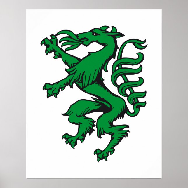 Póster Wappen Panther Steiermark Österreich  (Frente)