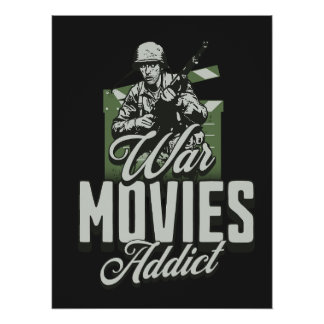 Póster War Movies Addict 