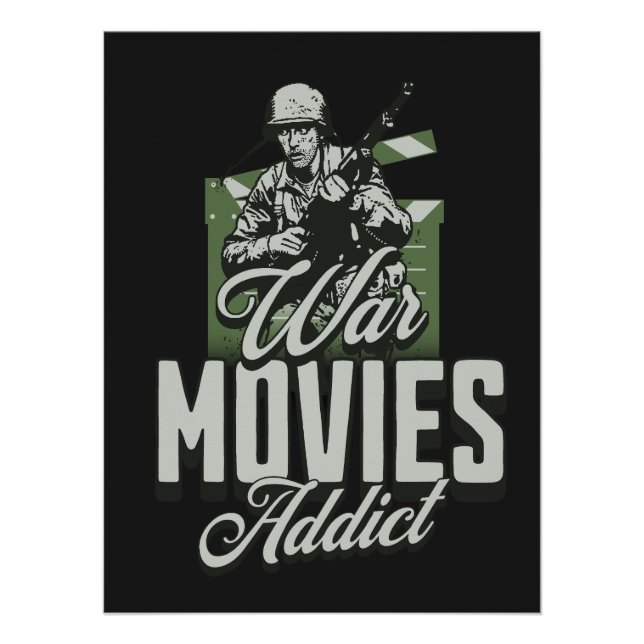 Póster War Movies Addict  (Anverso)