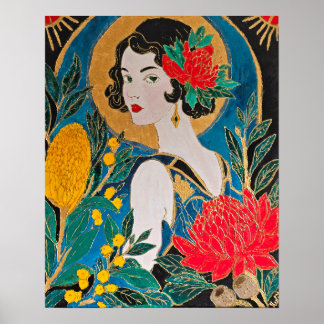 Póster Waratah bella
