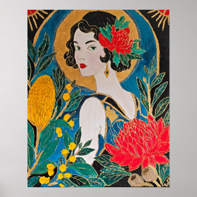 Póster Waratah bella (Frente)