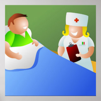 Póster Ward Nurse