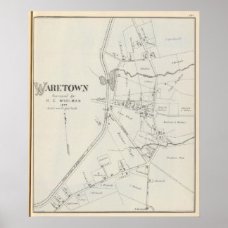 Póster Waretown, Nueva Jersey