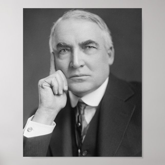 Póster Warren G. Harding (Frente)