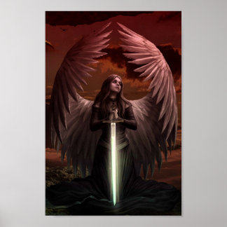 Póster Warrior Angel Poster
