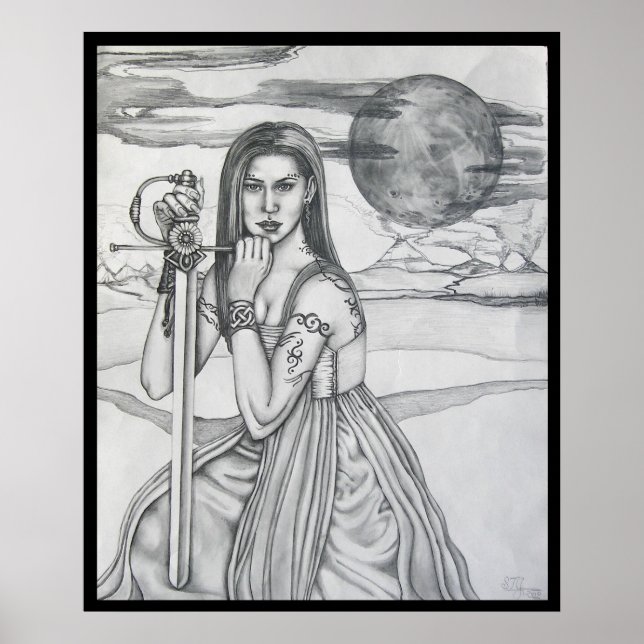 Póster Warrior of the Apocalypse (Frente)