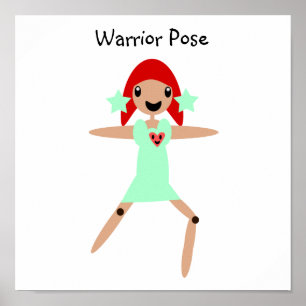 Póster Warrior Pose