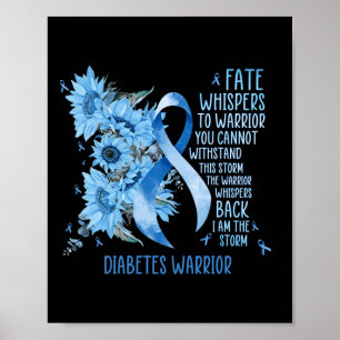 Póster Warrior Whispers To Fate I Am The Storm (Los Susur