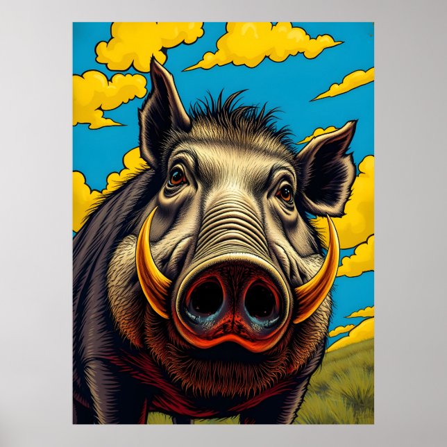 Póster Warthog (Frente)