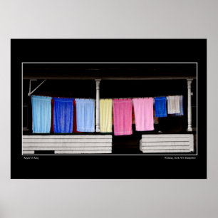 Póster Washday Stark New Hampshire