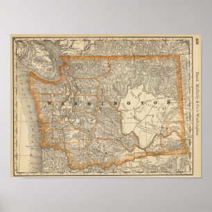 Póster Washington 4