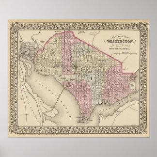 Póster Washington 4