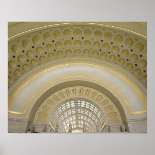 Póster WASHINGTON, D.C. USA. Interior of Union Station.