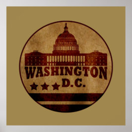 Póster washington dc