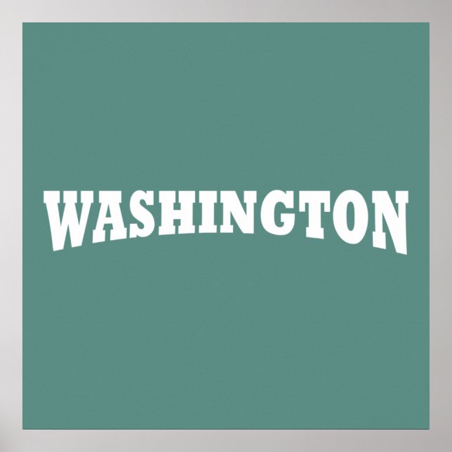 Póster washington dc (Frente)