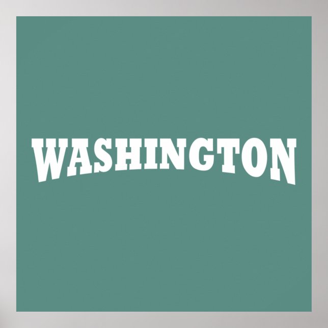 Póster washington dc (Frente)