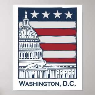 Póster Washington DC
