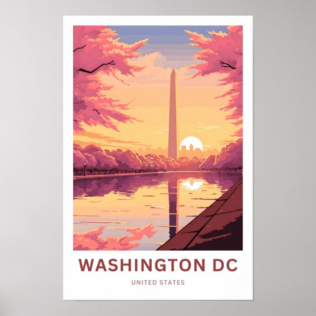 Póster Washington DC (Frente)