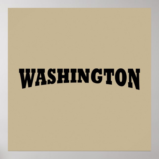 Póster washington dc (Frente)