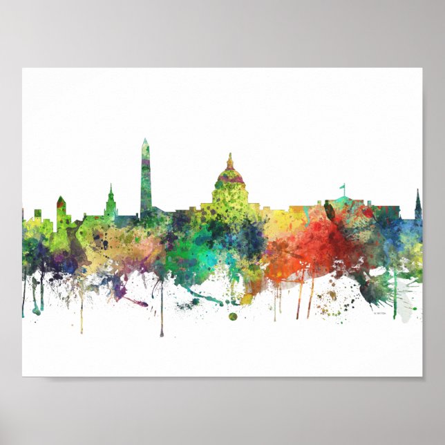 PÓSTER WASHINGTON DC SP - (Frente)