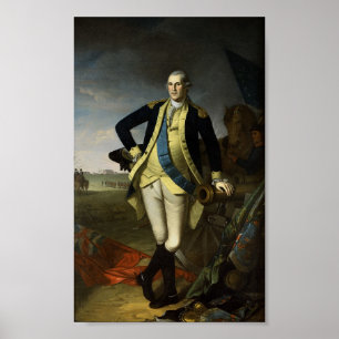 Póster Washington en Princeton