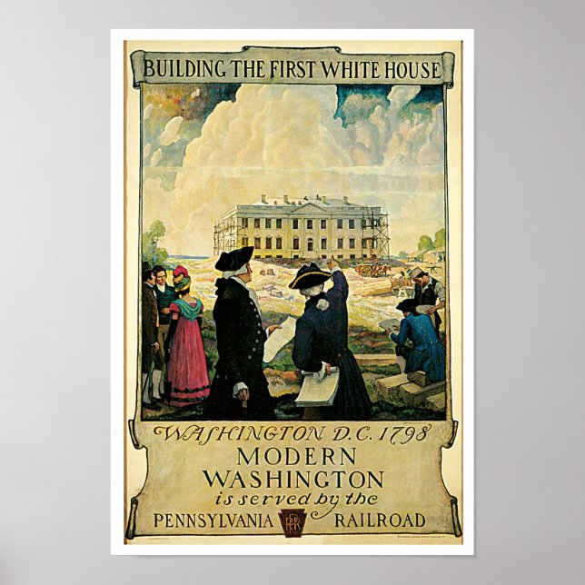 Póster Washington moderno (Frente)