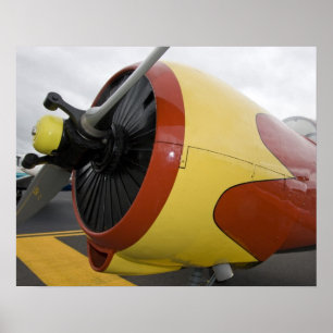 Póster Washington, Olympia, programa aéreo militar.