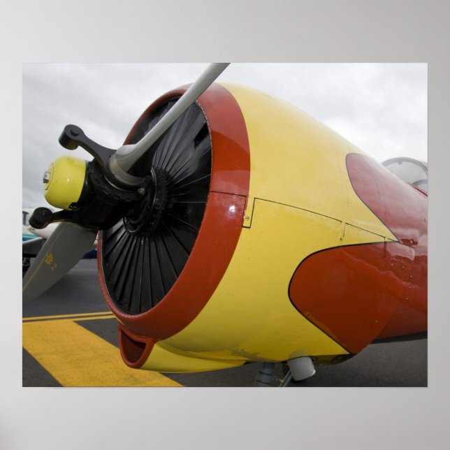 Póster Washington, Olympia, programa aéreo militar. (Frente)