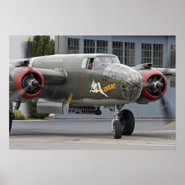 Póster Washington, Olympia, programa aéreo militar. (Frente)