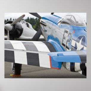 Póster Washington, Olympia, programa aéreo militar. 4