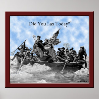 PÓSTER ¡WASHINGTON SE VUELVE LAXS-TASTIC!