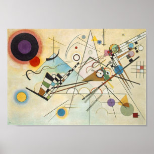 Póster Wassil Kandinsky  Composición VIII - 1923