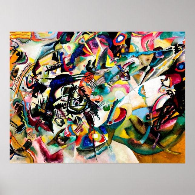 Póster Wassily Kandinsky: Composition VII (Frente)