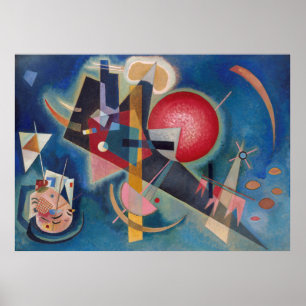 Póster WASSILY KANDINSKY - De azul